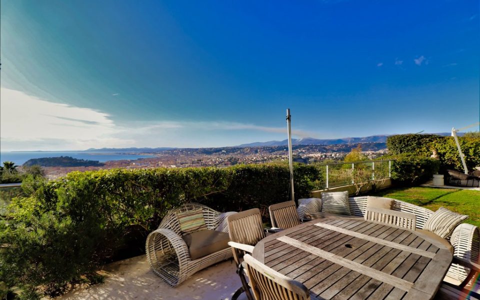 Nice Mont Boron – Lussuoso appartamento di 3 locali con vista panoramica di 97m2