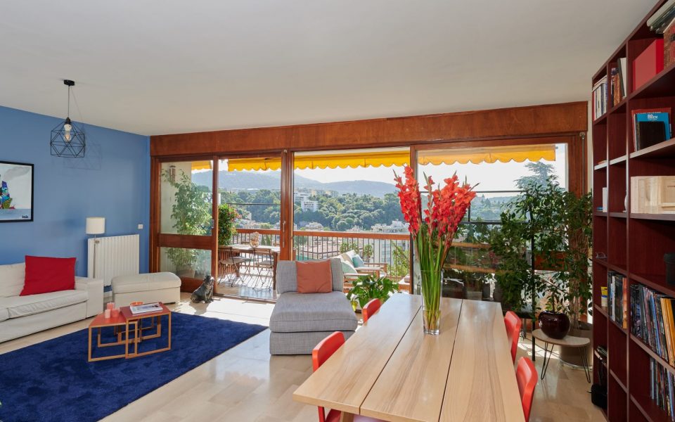 Nice Gairaut – Pleasant 3-room apartment 104 m2 in a quiet area