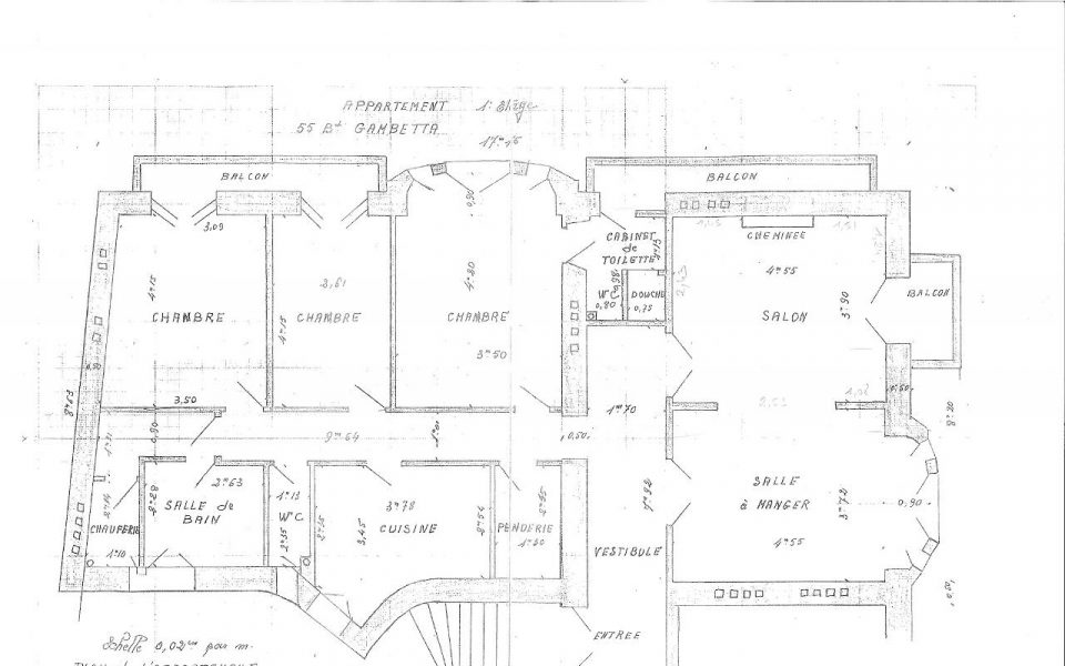 Nice Gambetta – Beautiful Bourgeois! : plan