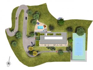 Le Ray – Beau 4 Pièces sur terrasse ensoleillée dans résidence avec piscine