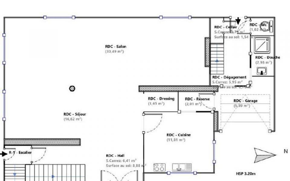 Nice Cimiez – House Quiet With Swimming Pool : plan
