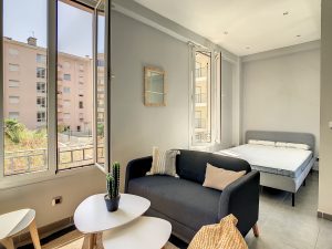 Nice Riquier –  Joli studio meublé de 28m2