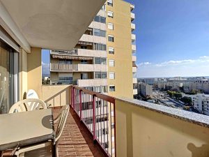 Nice Ouest – Saint Augustin – Appartamento de 77 m² vista mare e città