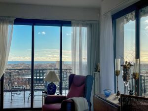 Nice Libération – Terrazza sul tetto 140 m2 con vista mare