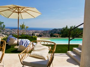 Nice Collines – Magnifique maison rénovée avec vue mer panoramique