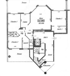 Nizza Cimiez – appartamento di 4 stanze con terrazza di 62 m2