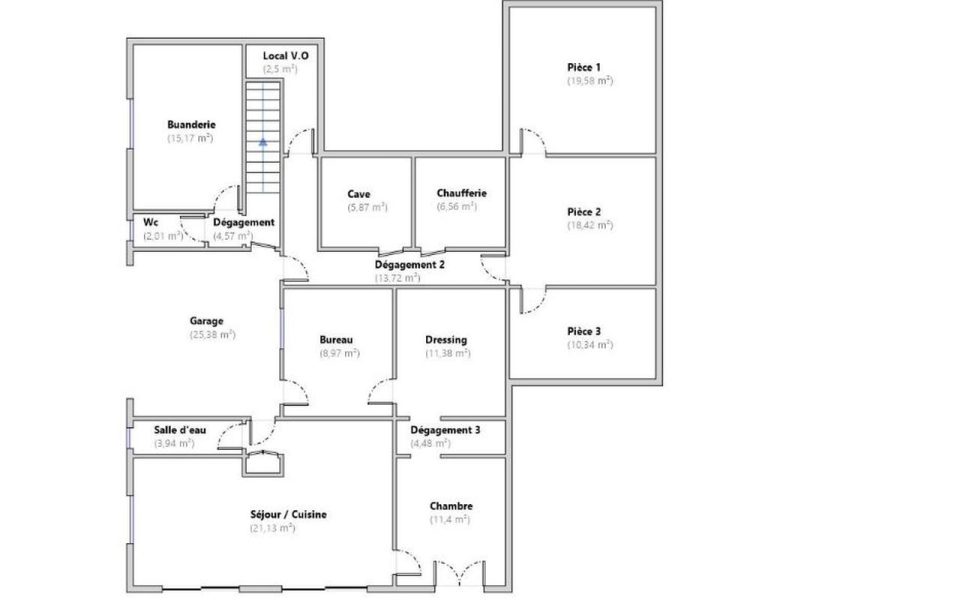 Nice Cimiez – Superb 10-Room Villa on 3 Levels : plan