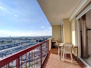Nice Ouest – Saint Augustin – Appartamento de 77 m² vista mare e città
