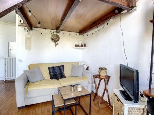 Cimiez/Monastère – Studio de 21m2 en étage élevé avec vue jardins et mer
