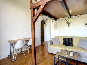 Cimiez/Monastère – Studio de 21m2 en étage élevé avec vue jardins et mer