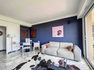 NICE/ BRANCOLAR – Charming One Bedroom 51 sqm Apartment with Terrace and View of the City and the Sea