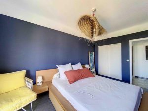 NICE/ BRANCOLAR – Charming One Bedroom 51 sqm Apartment with Terrace and View of the City and the Sea