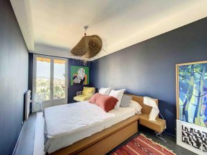 NICE/ BRANCOLAR – Charming One Bedroom 51 sqm Apartment with Terrace and View of the City and the Sea