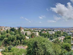 NICE/ BRANCOLAR – Charming One Bedroom 51 sqm Apartment with Terrace and View of the City and the Sea