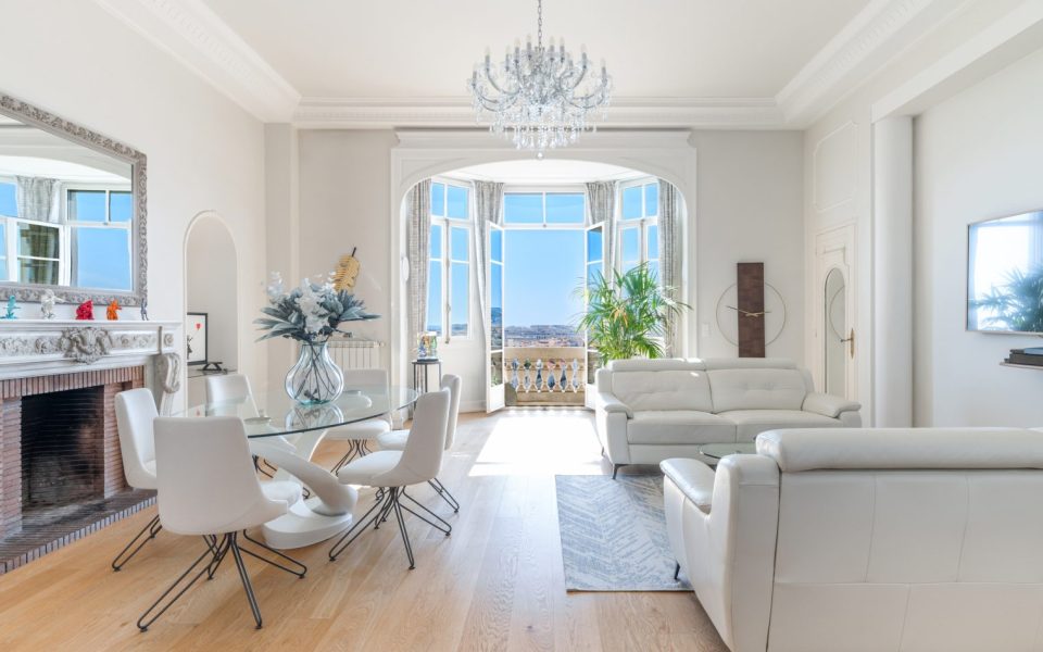 NIZZA Cimiez – Grande appartamento di 130 m² con 4 camere e vista mare