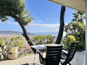 Nice Parc Impérial – Property 200 sqm with Panoramic Sea View and Land