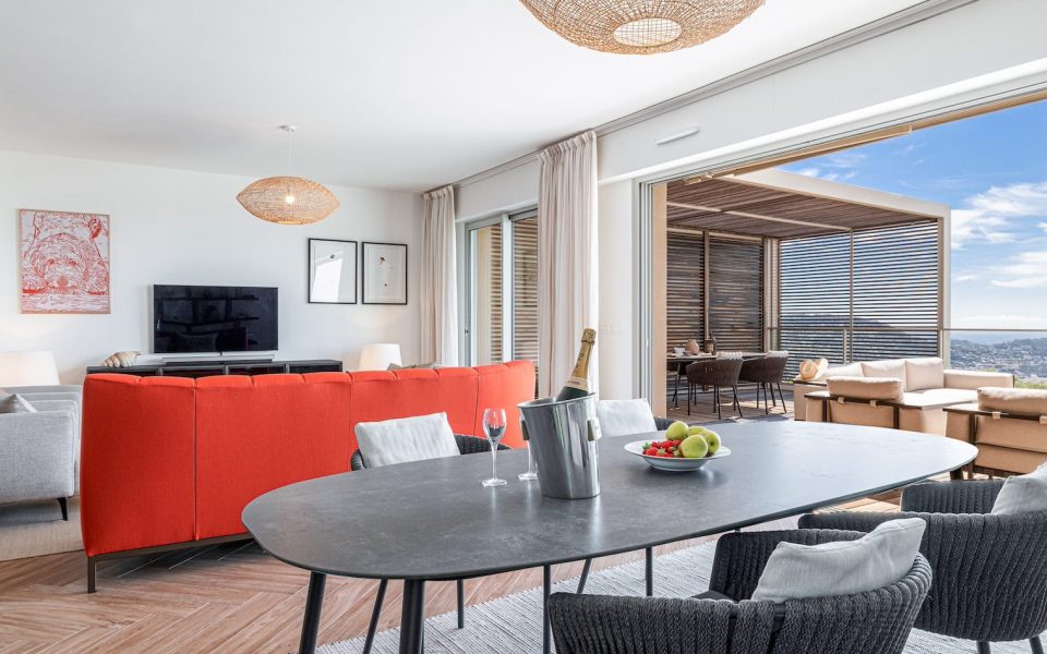 Nice Gairaut – Magnifico appartamento duplex di 171 m² in una tenuta recintata di lusso