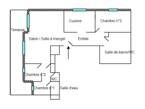 CIMIEZ ARENES – Superbe appartement 4 Pièces de 115 m² avec vue mer et deux garages