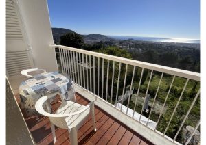 NICE RIMIEZ – Lumineux studio avec vue panoramique dans domaine privé
