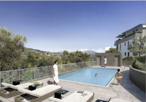 Nice – Bel appartement dans un écrin de verdure avec piscine