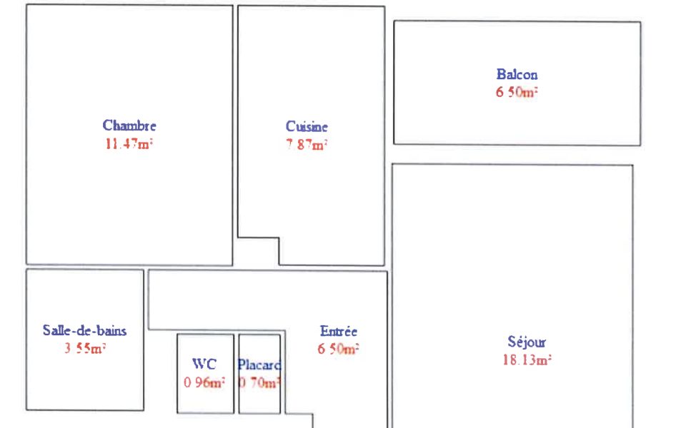 Nizza – Cimiez Appartamento con Terrazza Vista Mare Venduto Affittato : plan
