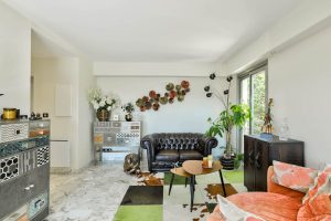 Nice Valrose – 4 pièces au dernier étage avec terrasse dans résidence prisée