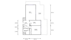 Nice Cimiez – 2 Pièces 54m2 avec jardin 170 m2, cave et garage