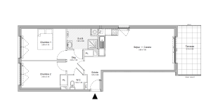Nice – Bel appartement dans un écrin de verdure avec piscine