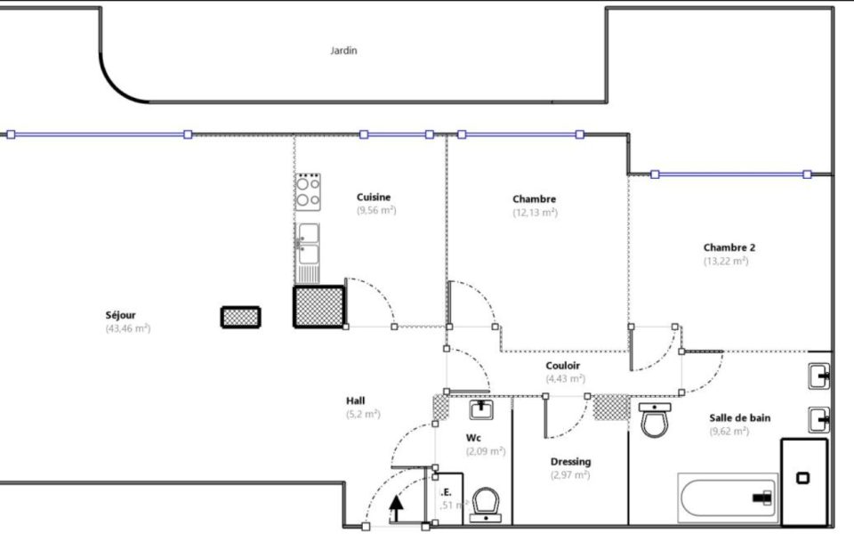 Nice Cimiez – Une vie comme dans une maison ! : plan