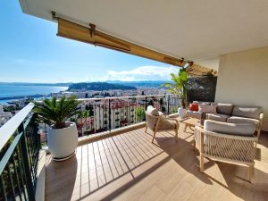 Nice – Mont Boron Appartamento 3 locali con vista panoramica mare