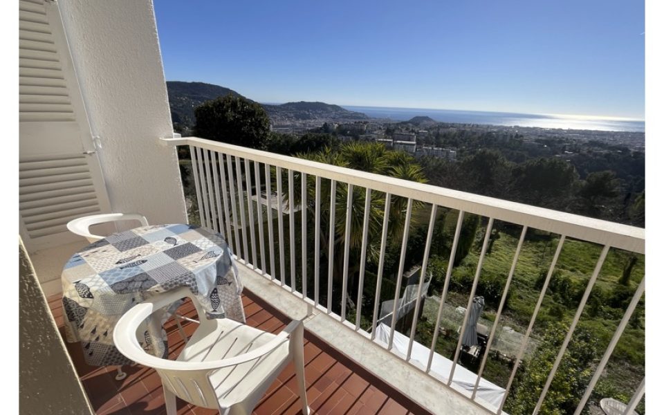 NICE RIMIEZ – Lumineux studio avec vue panoramique dans domaine privé : photo 2