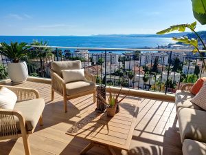 Nice – Mont Boron Appartamento 3 locali con vista panoramica mare