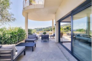Nice Gairaut / Rimiez – Exceptional 5 Bedoom flat with Panoramic Terrace, in a Secure Estate