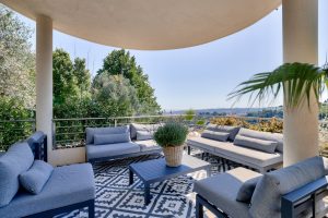 Nice Gairaut / Rimiez – Appartement 5 pièces d’exception avec terrasse panoramique, dans un domaine sécurisé