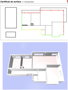 Nice Cimiez – 3/4 pièces d’angle en étage élevé à rénover