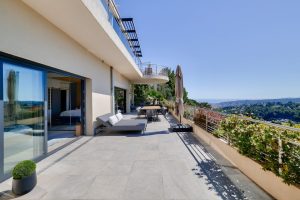 Nice Gairaut / Rimiez – Appartement 5 pièces d’exception avec terrasse panoramique, dans un domaine sécurisé