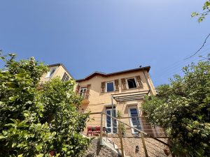 Charming House with Sea View in Nice East.