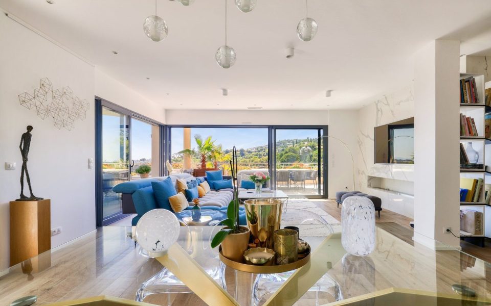 Nice Gairaut / Rimiez – Appartement 5 pièces d’exception avec terrasse panoramique, dans un domaine sécurisé