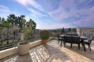 Duplex d’Exception à Cimiez avec Vue Mer Panoramique
